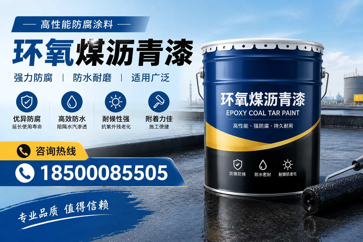 环氧煤沥青漆的主要成分与功能，辽源用户深度了解
