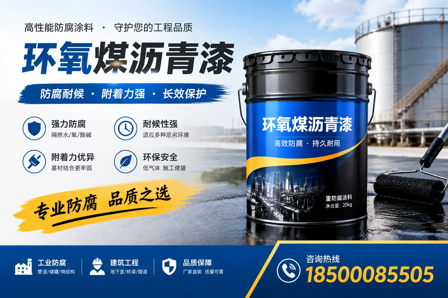 如何选择适合的环氧煤沥青漆？辽源市场选型指南